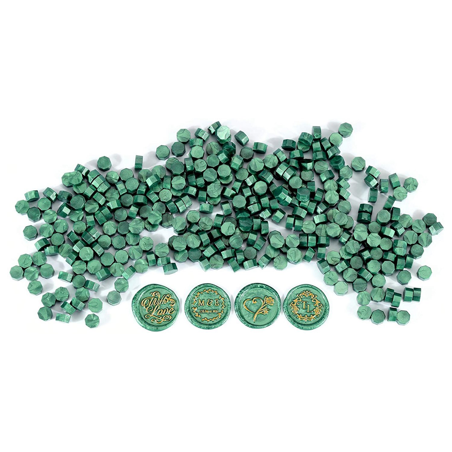 AT84-Sealing Wax Beads, 200 Pi - Wax Seal Letter Kit のレビューと価格