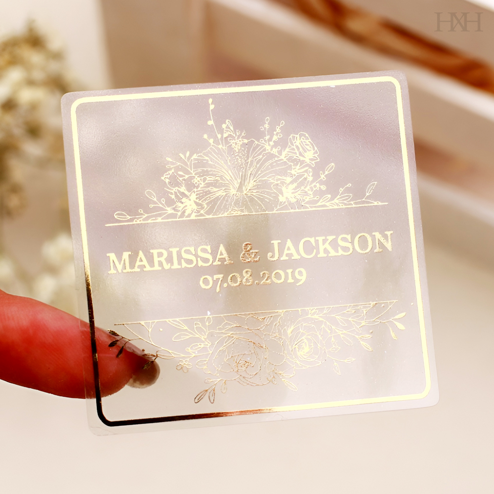 50 sheets Personalized Wedding - Personalised Candle Label のレビューと価格