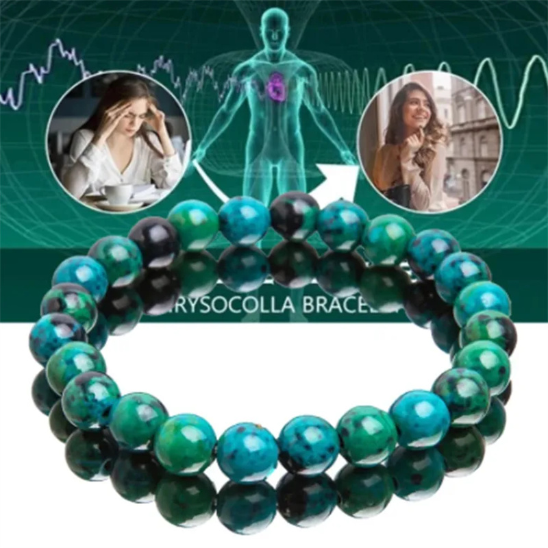 Chrysocolla Malachite Bracelet - Coordinates Bracelet のレビューと価格