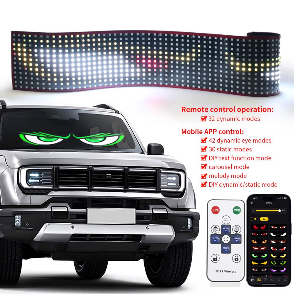 Truck Devil Eyes LED Light APP - Custom Map Poster のレビューと価格