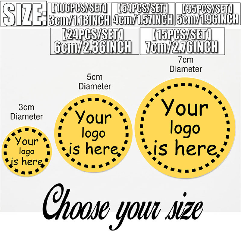 Custom Your Logo Border Round  - Personalized Name Box のレビューと価格