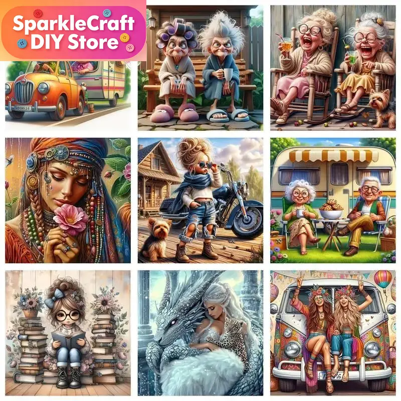 1pc frameless   Full Square Di - Photo Mosaic Print のレビューと価格