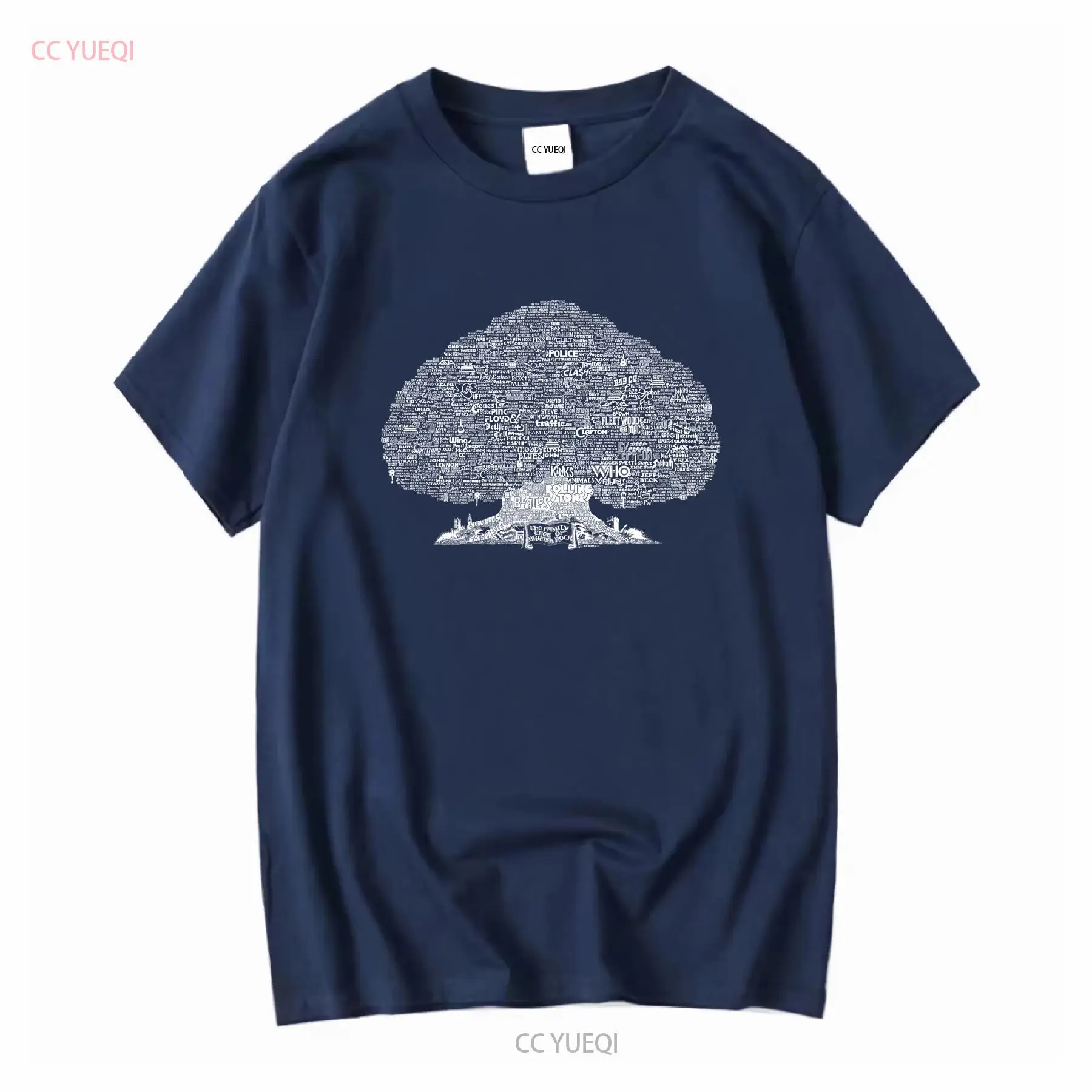 Family Tree Of British Rock T  - Family Tree Print のレビューと価格