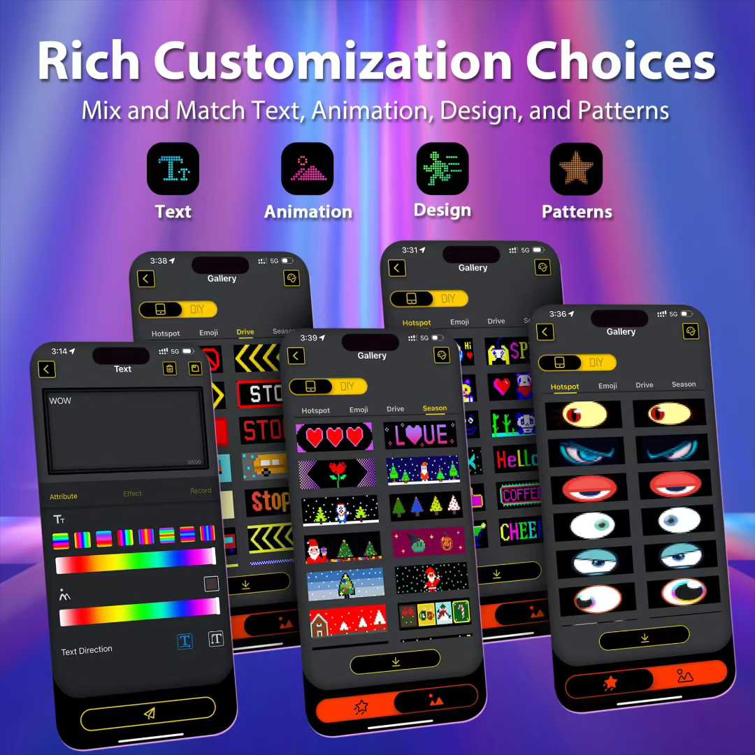 LED Display for Truck USB Scro - Custom Map Poster のレビューと価格