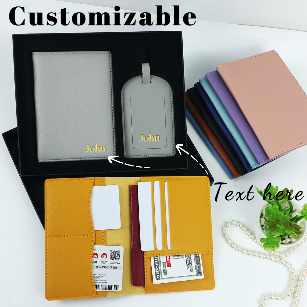Customized name PU leather pas - Personalized Name Box のレビューと価格